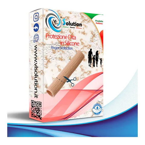 Confezione VL Solution Protezione Dita in Silicone